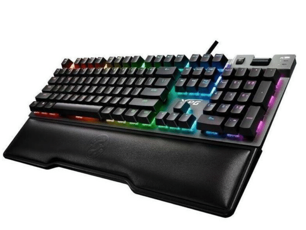 ⁦מקלדת גיימינג מכנית  XPG דגם Summoner RGB Keyboard Cherry MX Red צבע שחור⁩ – תמונה ⁦2⁩