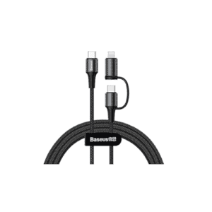 Baseus Twins 2 in 1 cable Type-C 3A iP 2A 1m