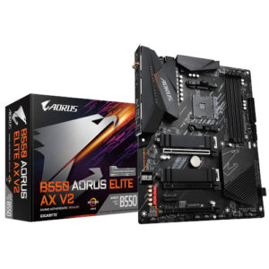 לוח אם Gigabyte B550 AORUS ELITE AX V2 RGB AM4 DDR4