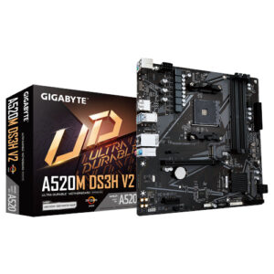 לוח אם Gigabyte A520M DS3H V2 1.1 AM4 DDR4