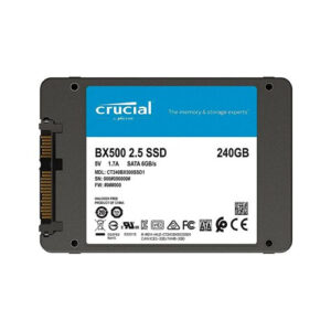 כונן פנימי Crucial BX500 SSD 240GB 2.5