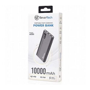 מטען נייד Smartech 10,000mAh עם טעינה מהירה